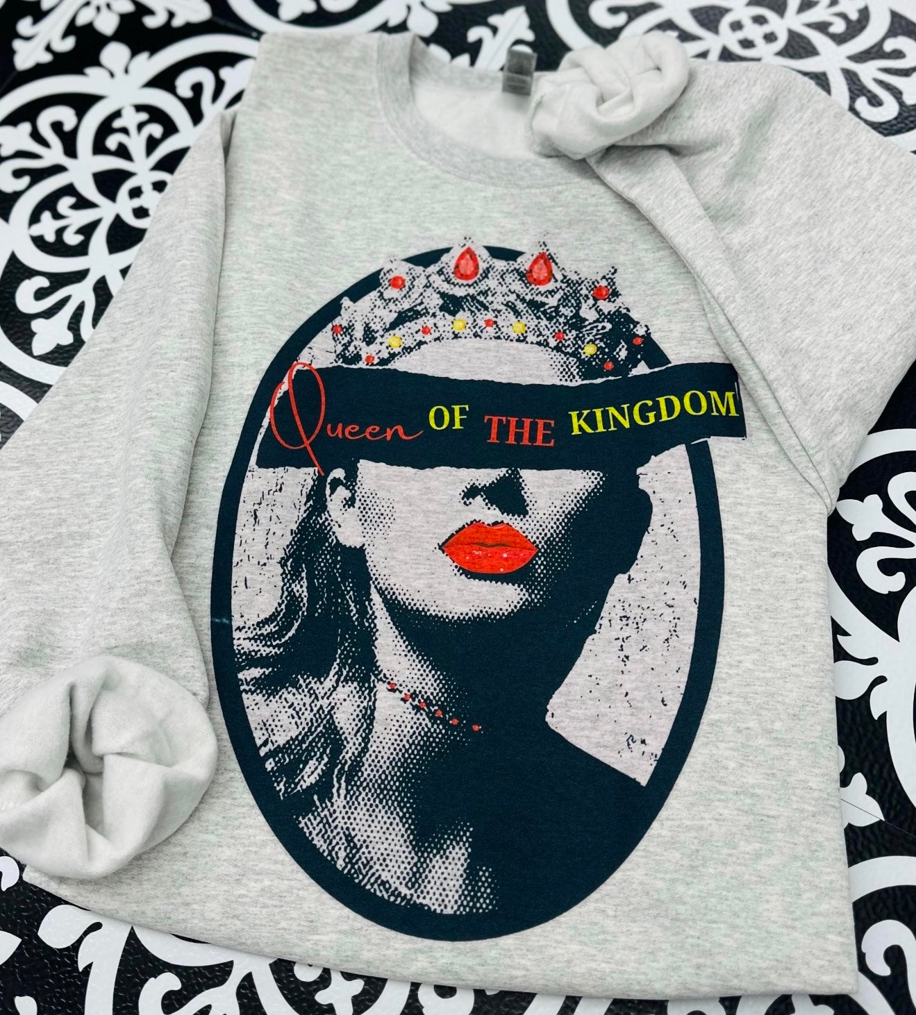 Queen Of The Kingdom Ash Sweatshirt