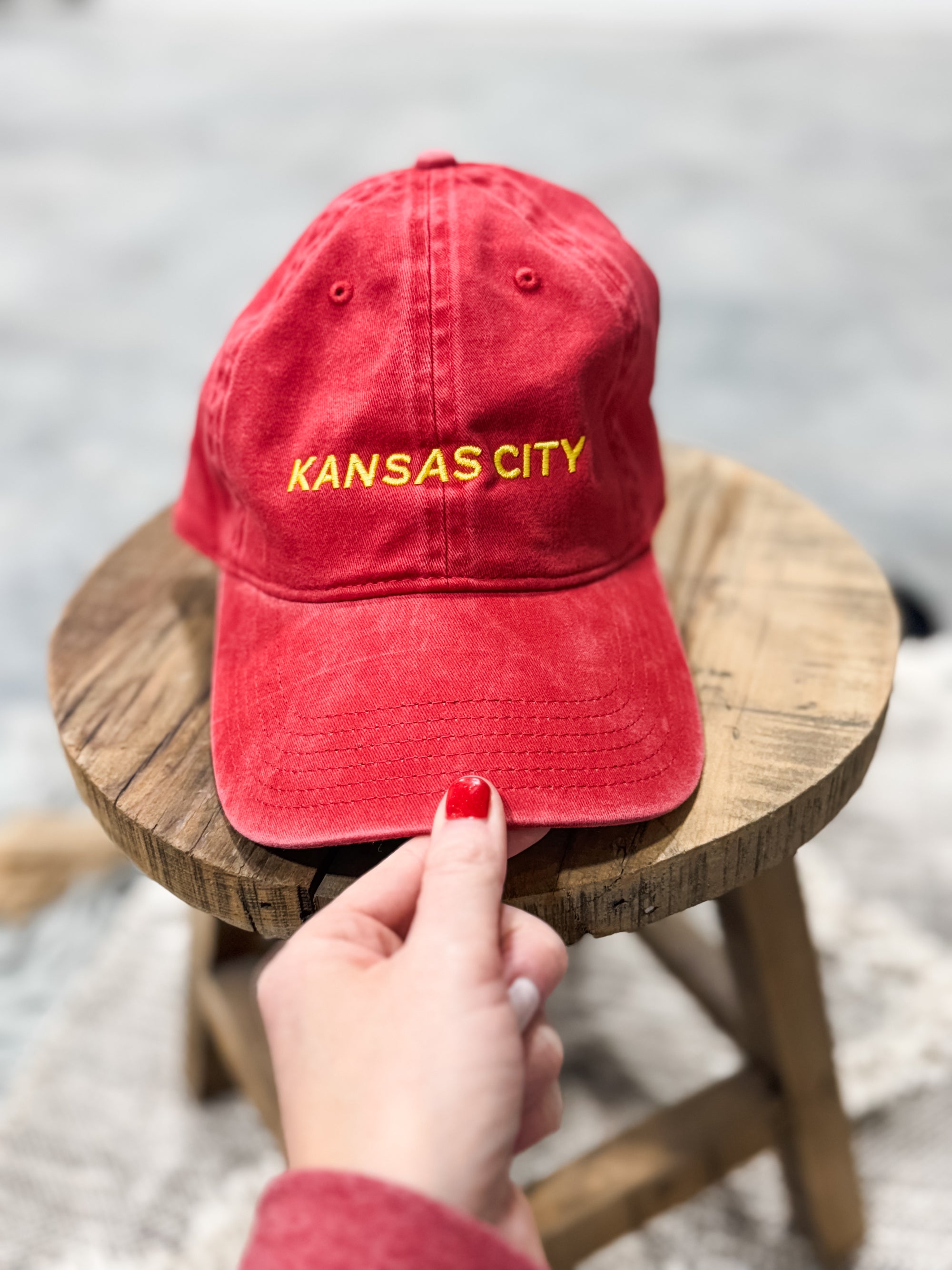 Kansas City Embroidered Hat