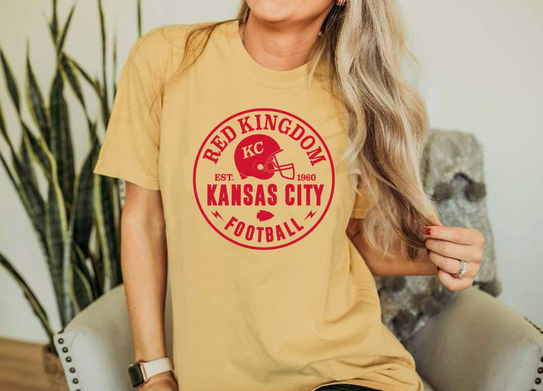 Red Circle Red Kingdom Kansas City Mustard Tee