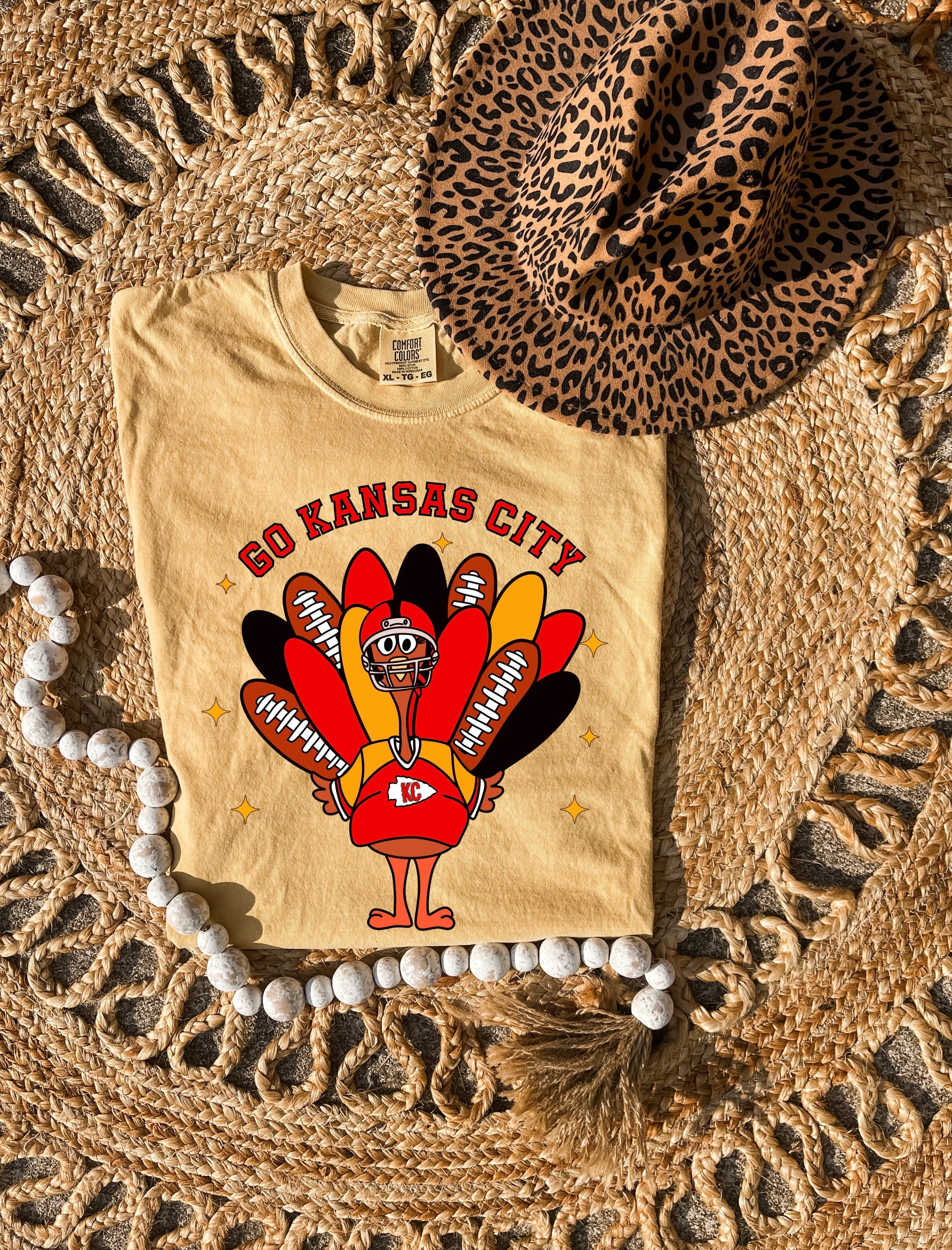 KC Turkey Mustard Tee