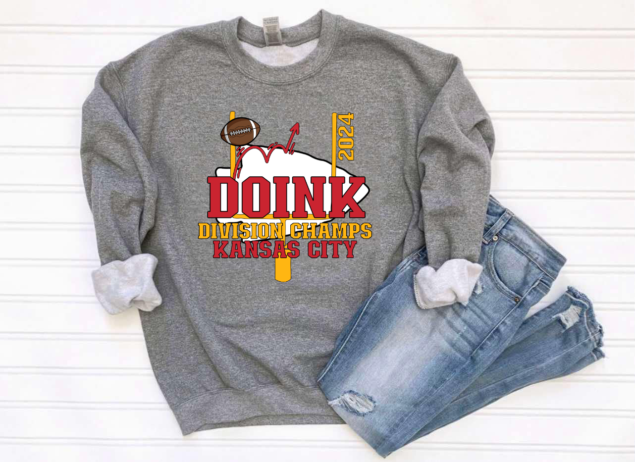 2024 Doink Heather Graphite Sweatshirt