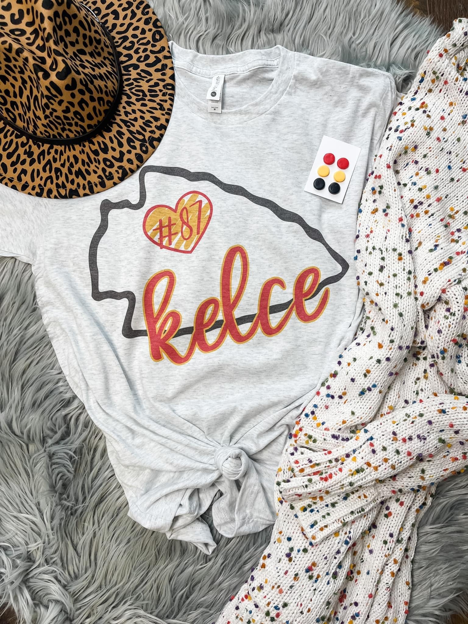 Arrowhead Kelce Ash Tee