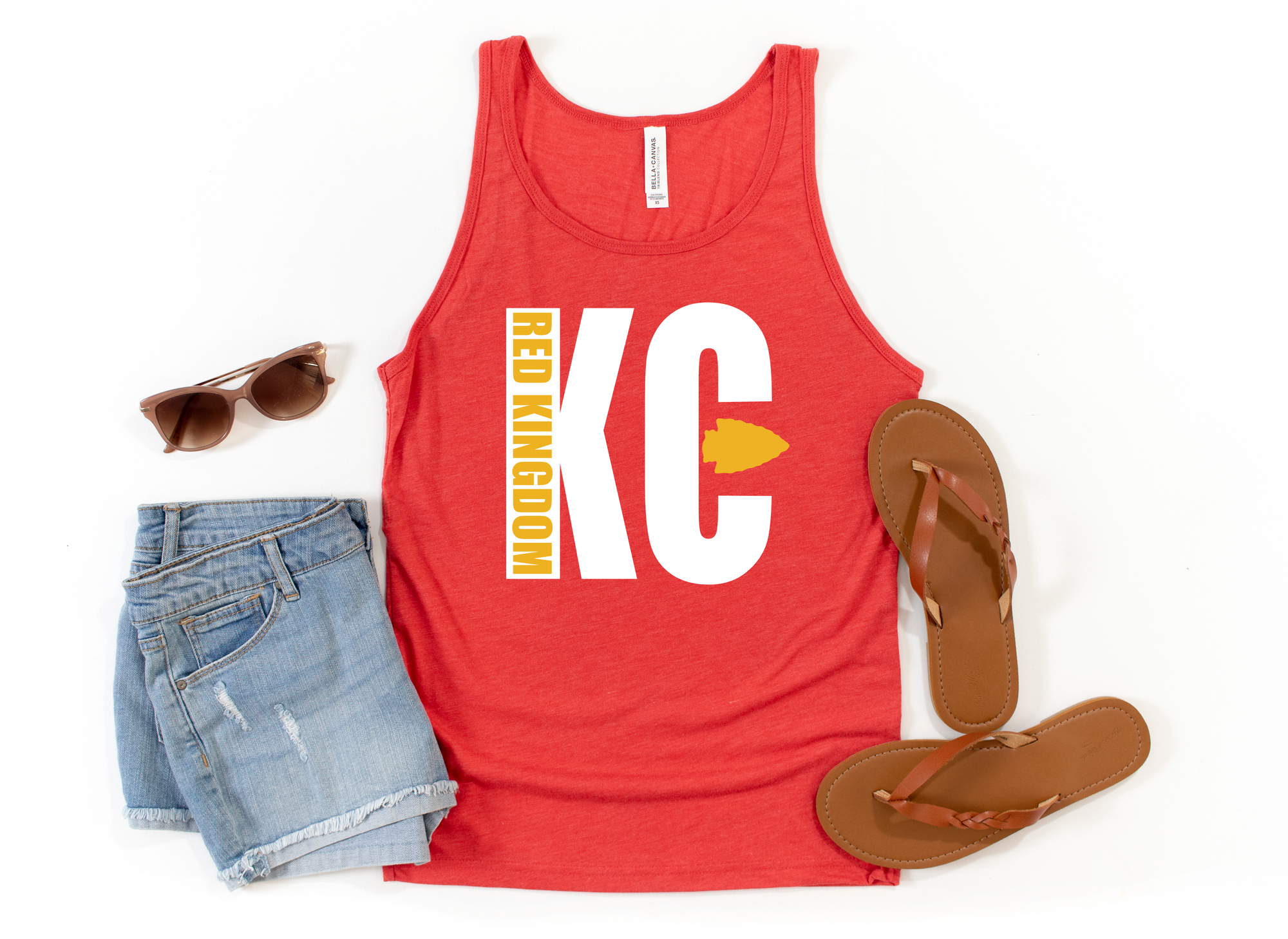 KC Red Kingdom Red Tank Top