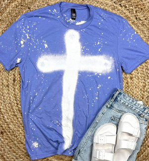 **PREORDER** Graffiti Heart Cross Tee