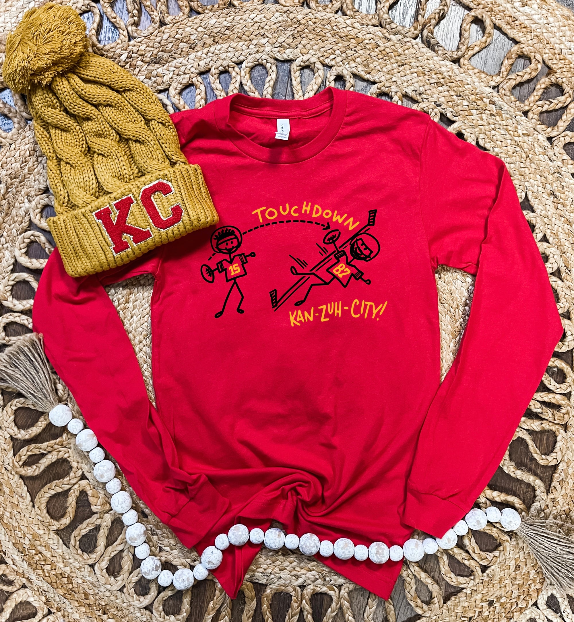 Chiefs Sun Shirt  3 ANCHORS BOUTIQUE