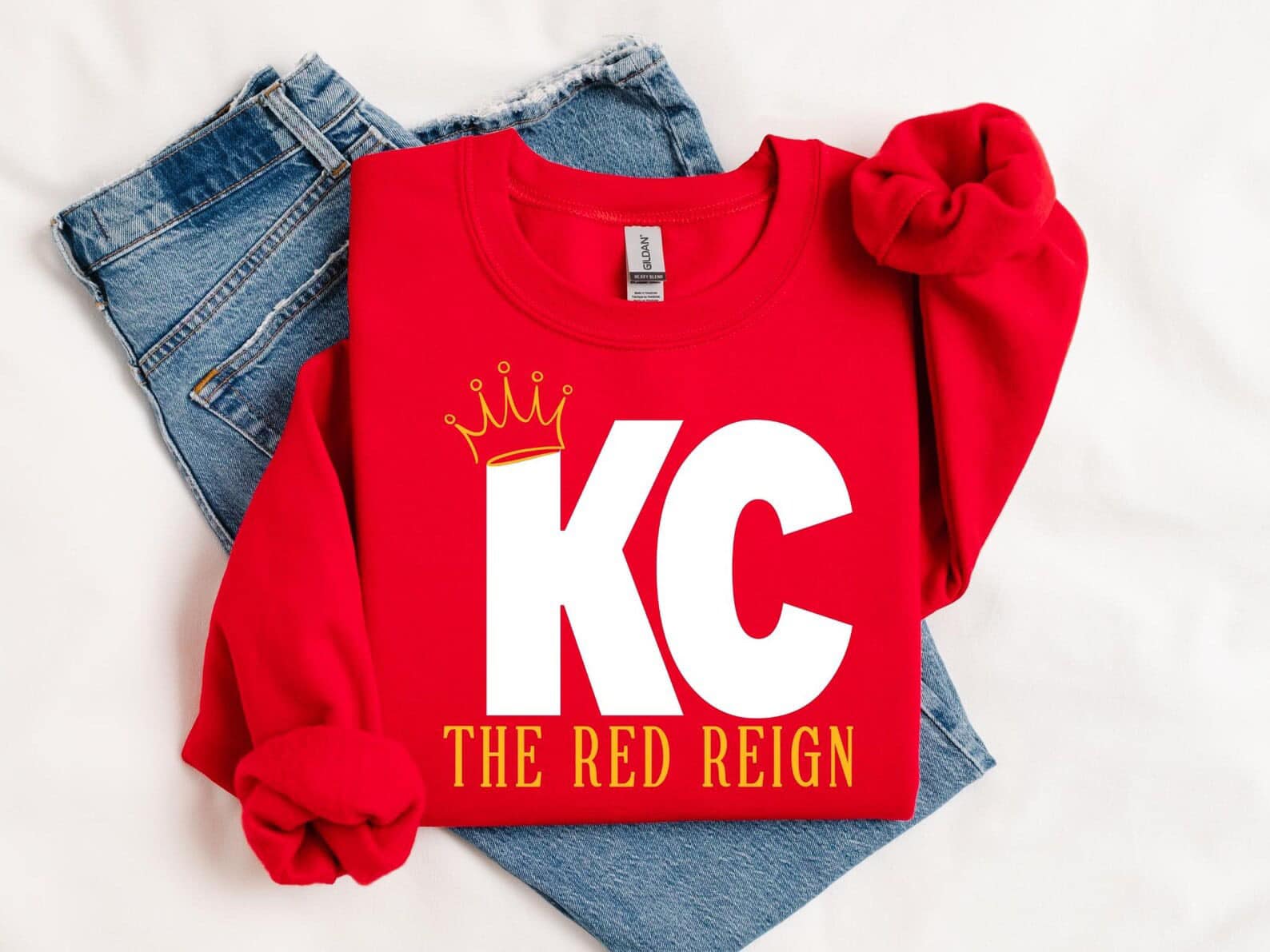 KC The Red Reign Red Sweatshirt