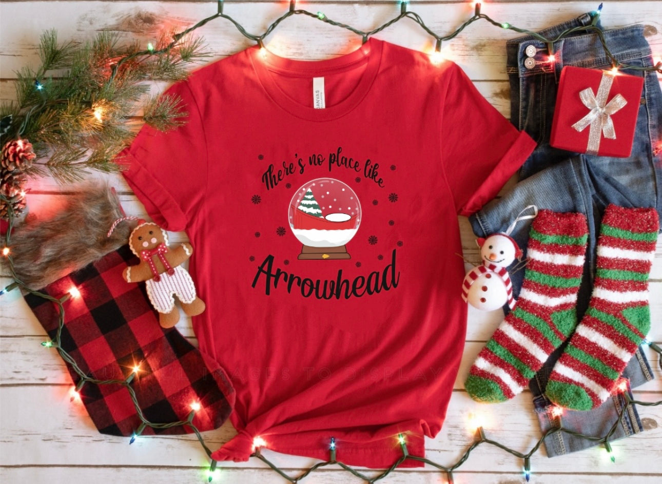 **HALFTIME DEAL** There's No Place Like Arrowhead Red Tee