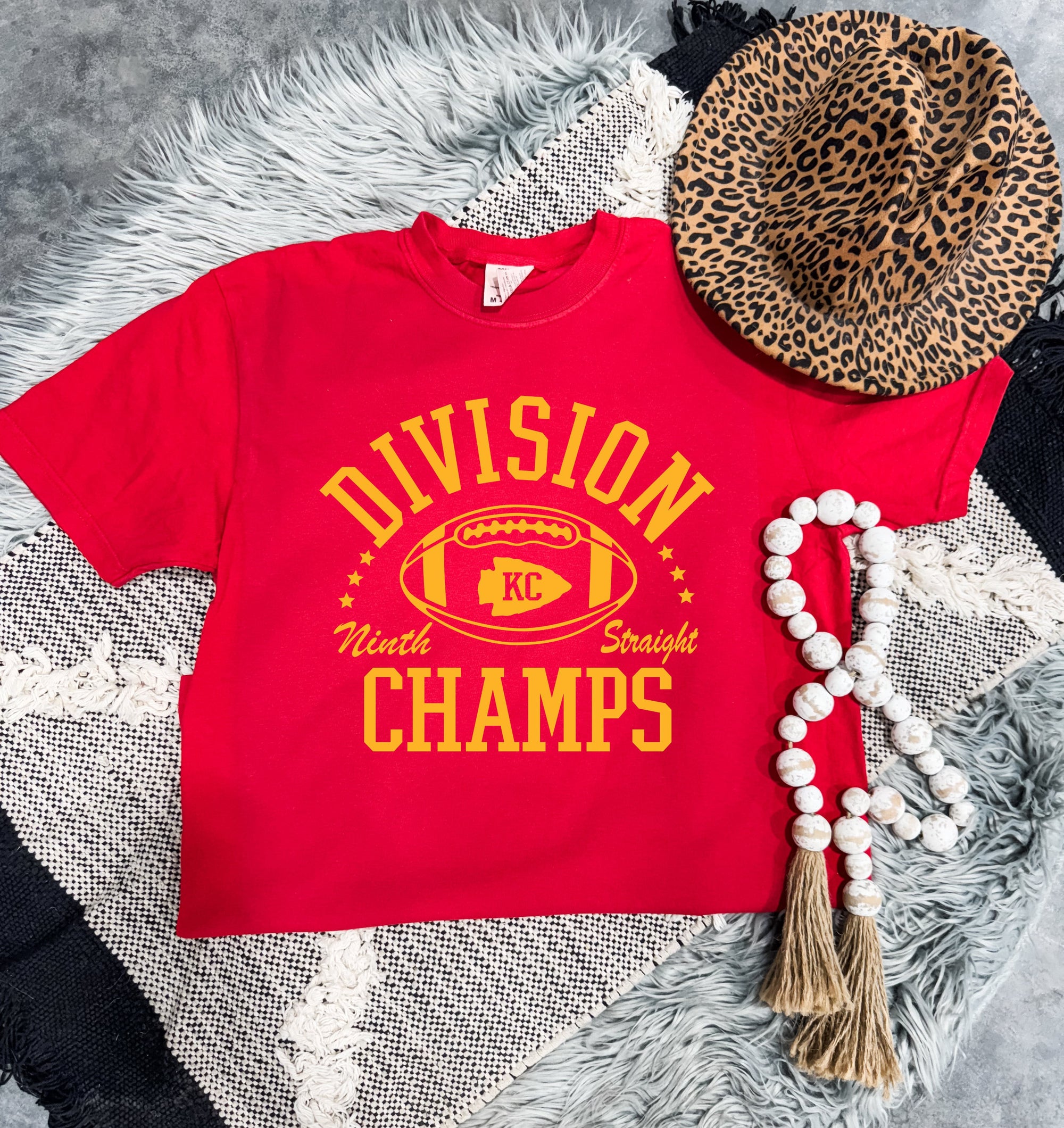 Divisional Champs Ninth Straight Red Tee