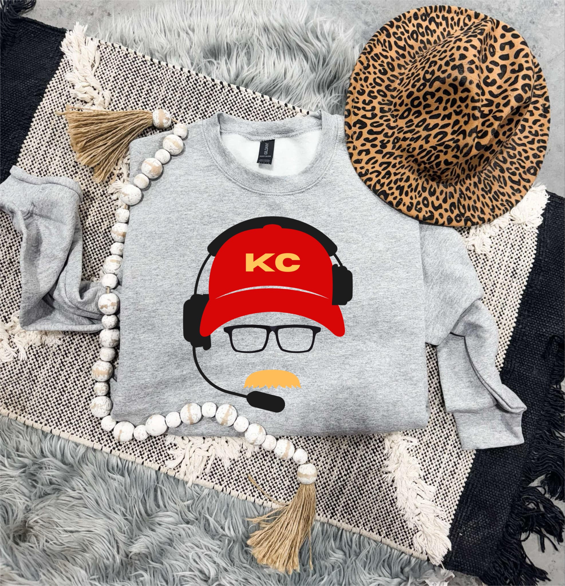 **HALFTIME DEAL** KC Andy Sports Grey Sweatshirt