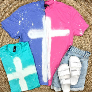 **PREORDER** Graffiti Heart Cross Tee