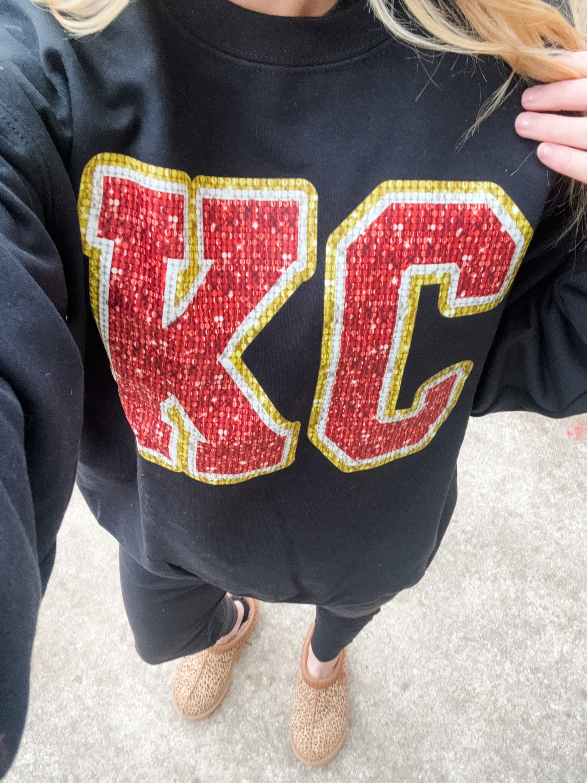 Disco KC Black Sweatshirt