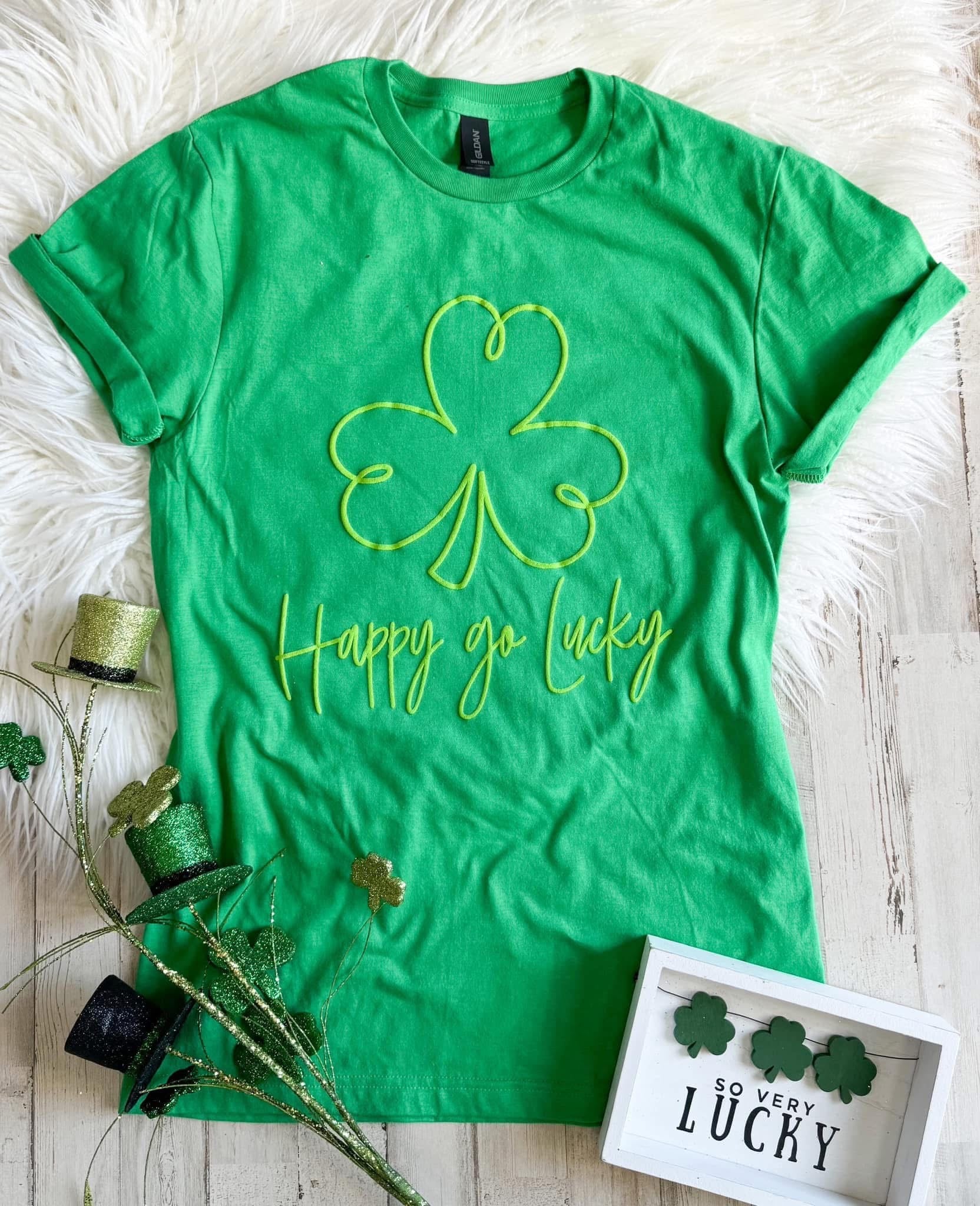 **PREORDER** Puff Ink Happy Go Lucky Green Tee