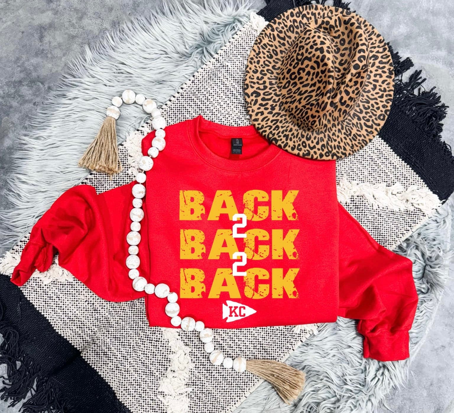 **READY TO SHIP** Back 2 Back 2 Back Red Option