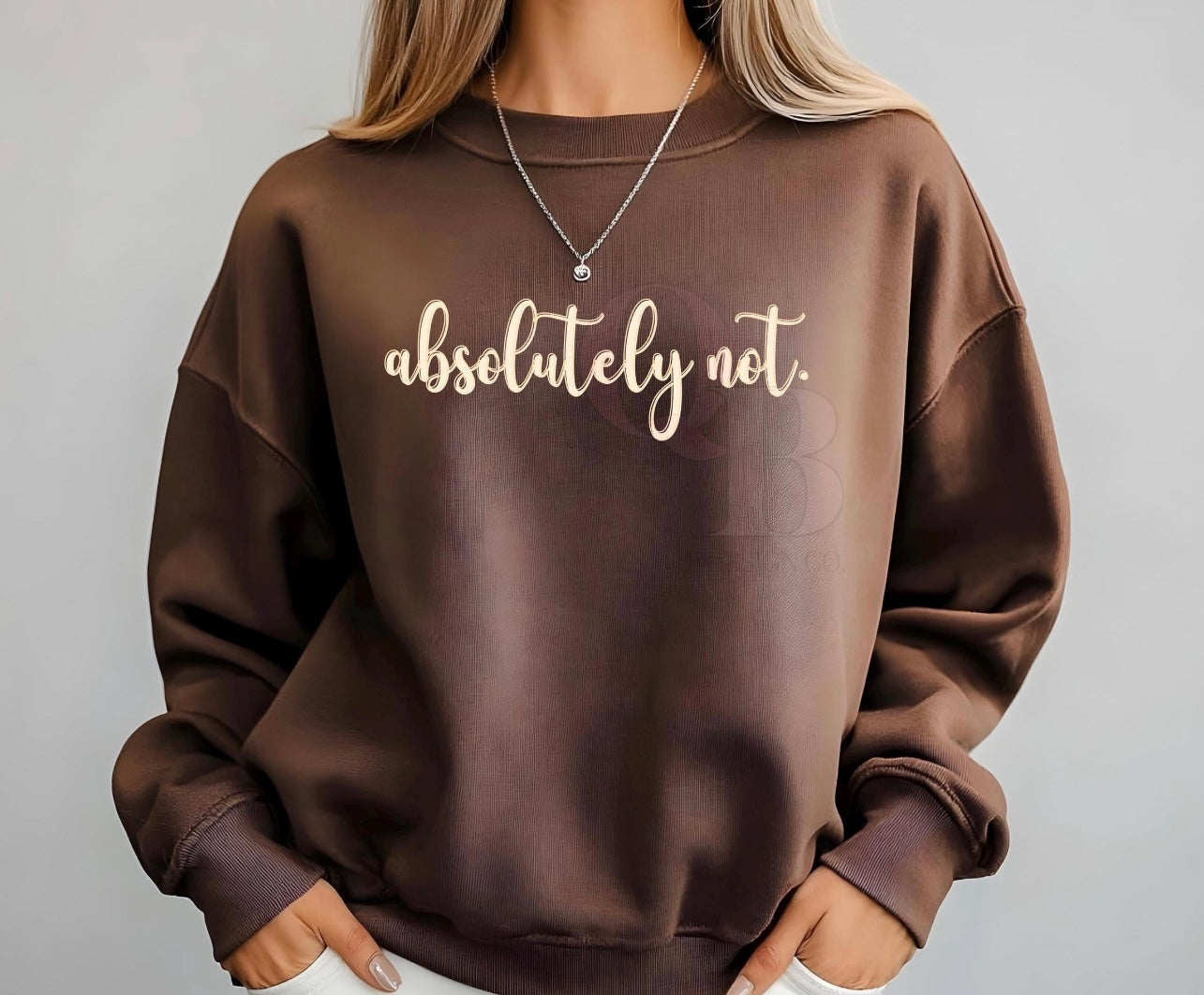 Absolutely Not Chocolate Sweatshirt