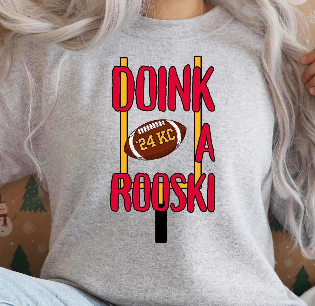 **HALFTIME DEAL** Doink A Rooski Sports Grey Sweatshirt