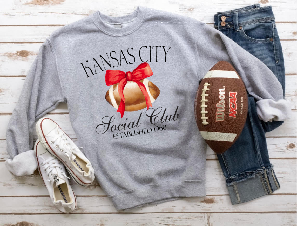 Kansas City Social Club Sports Grey Sweatshirt