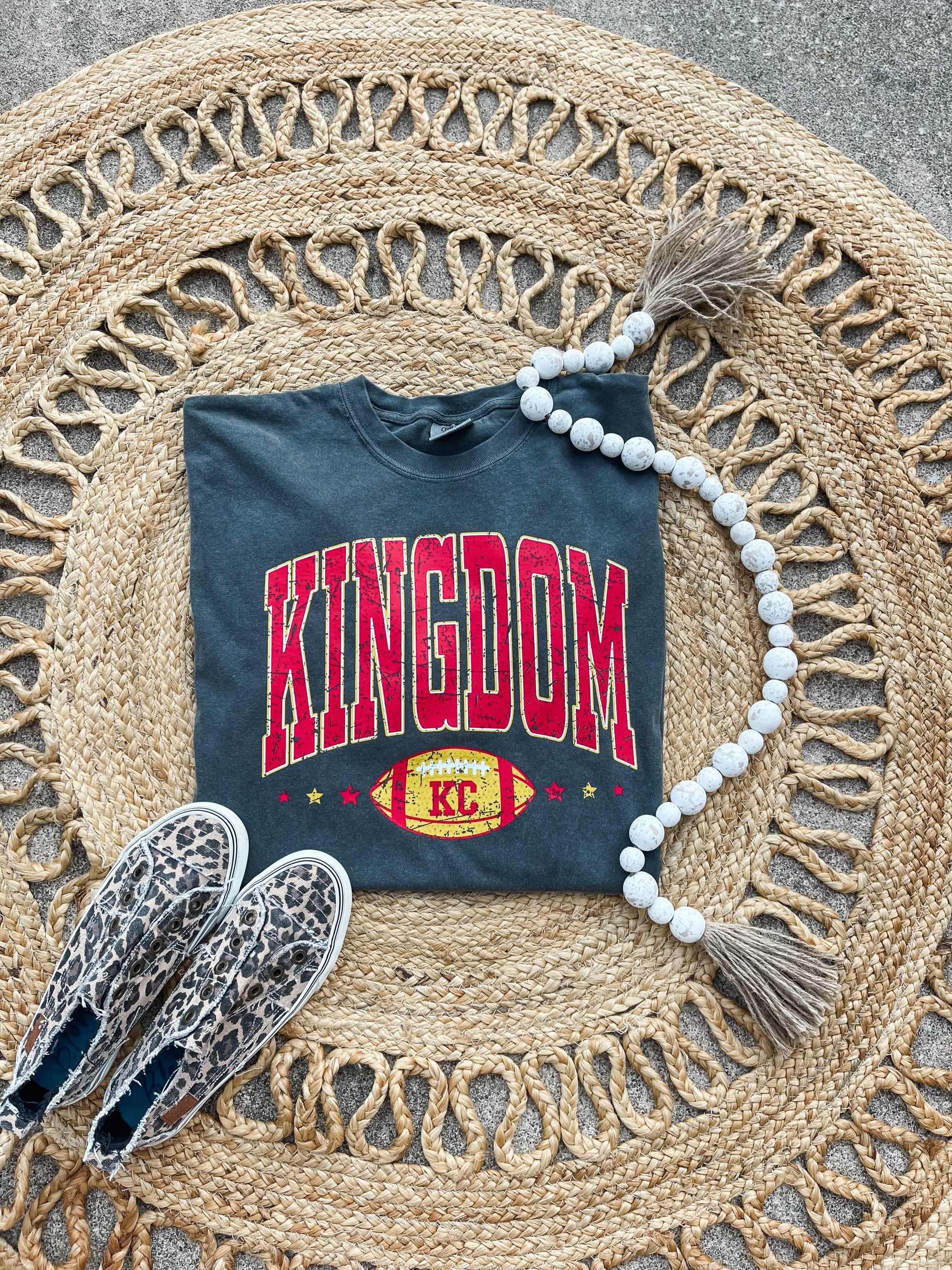 Distressed Kingdom KC Short Sleeve Tee