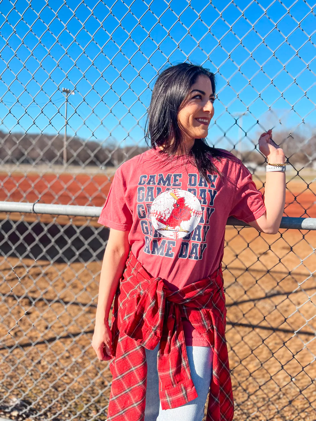 **PREORDER* Game Day Cardinals Repeat Crimson Tee