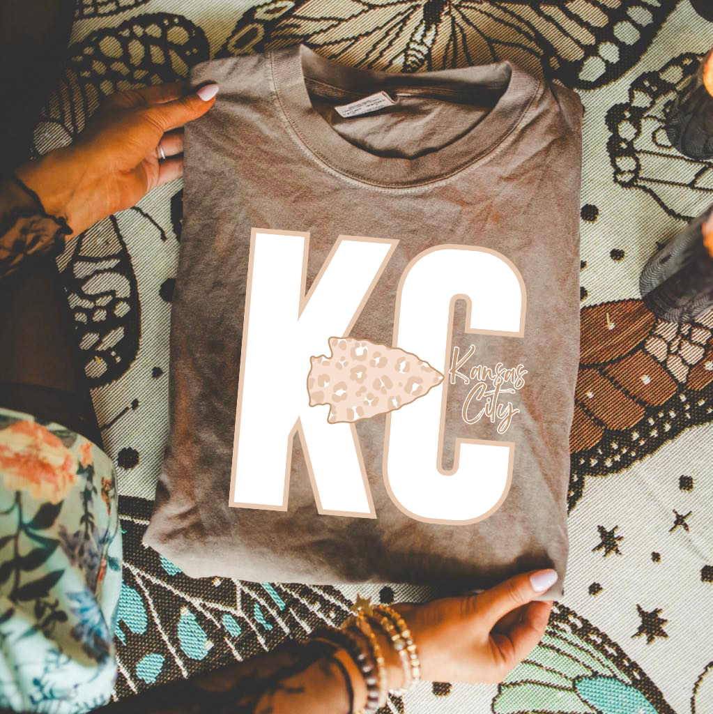 White KC Espresso Tee