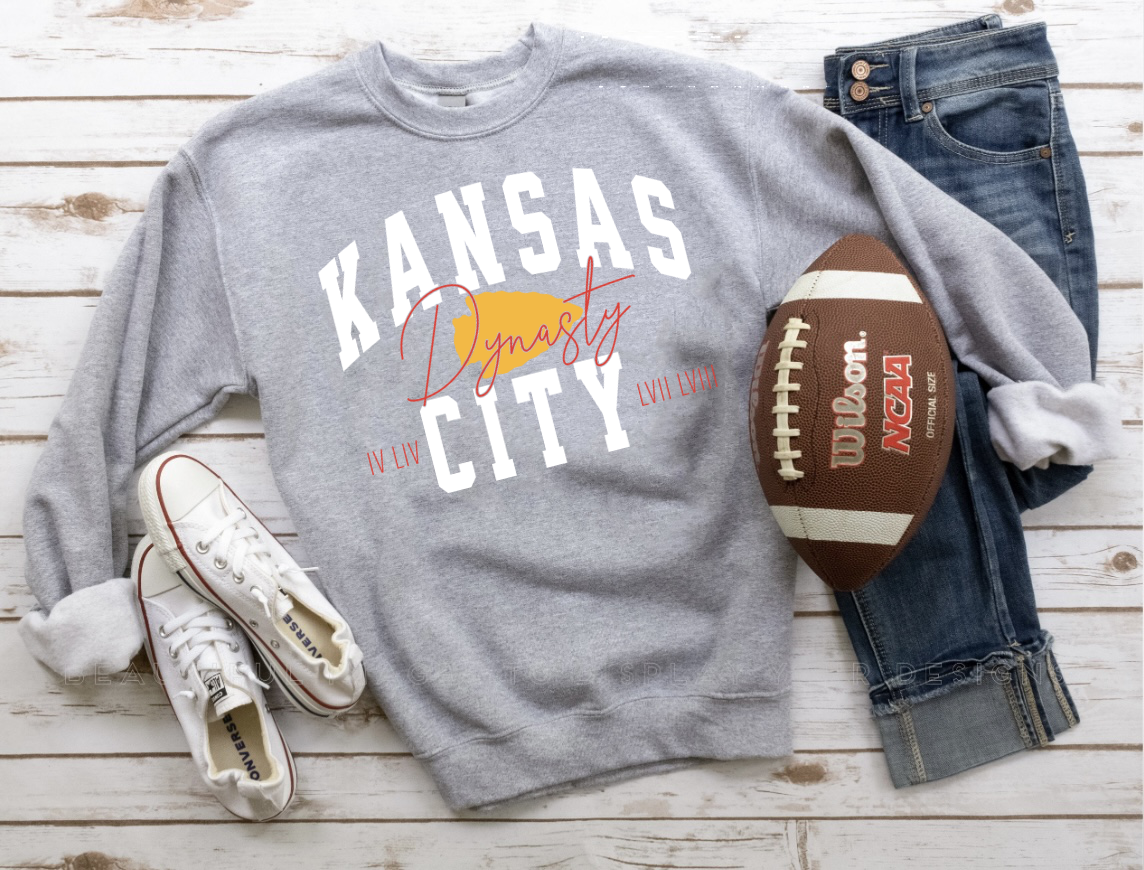Red & Gold Kansas City Dynasty Sports Grey Option