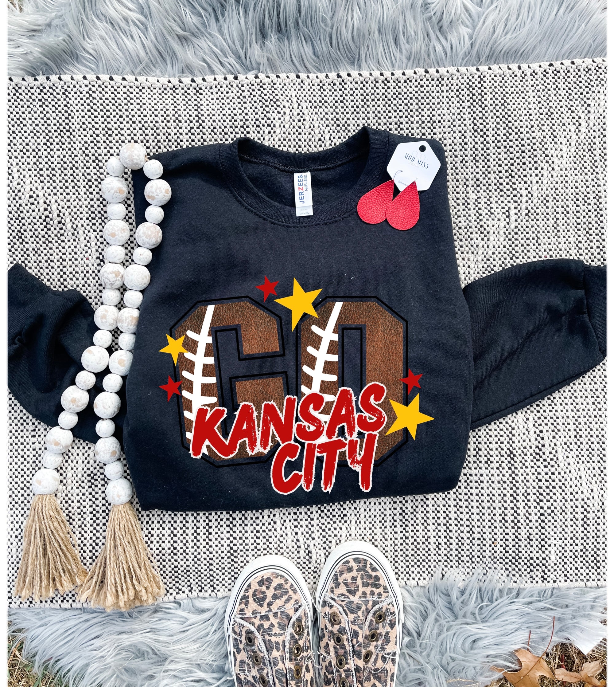 Go Football Kansas City Stars Black Sweatshirt