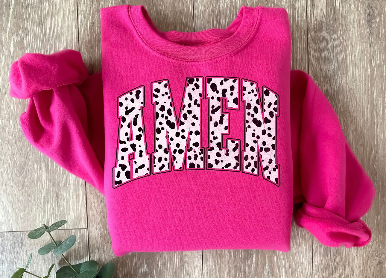 Dalmation Amen Heliconia Sweatshirt