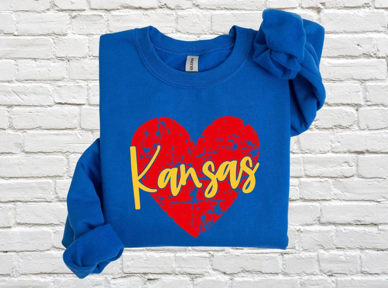 Distressed Kansas Heart Royal Option