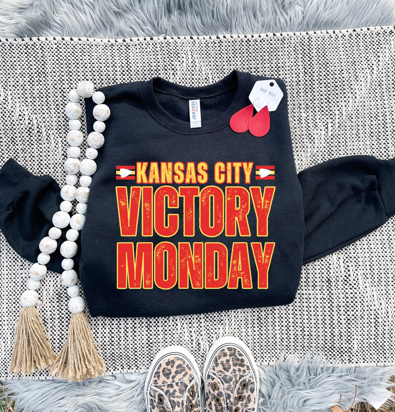 Red & Gold Kansas City Victory Monday Black Option