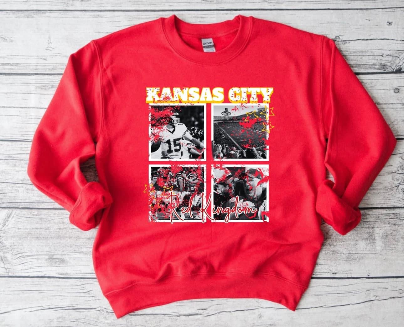 4 Square Red Kingdom Red Sweatshirt