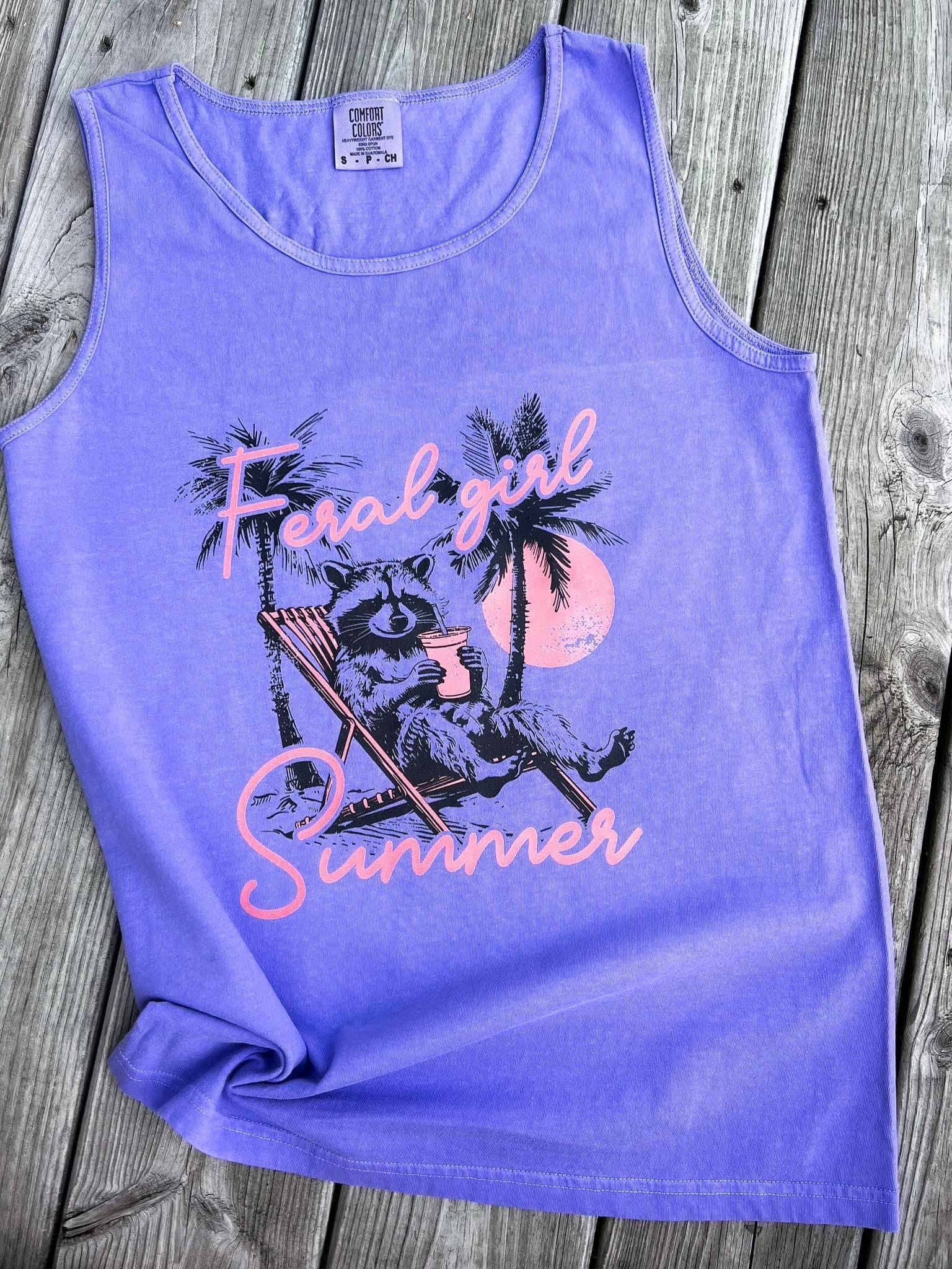 Feral Girl Summer Violet Option