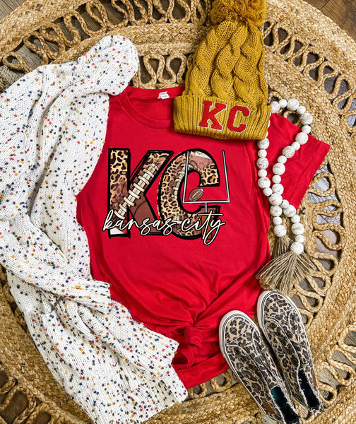 KC Chiefs Leopard Shirt