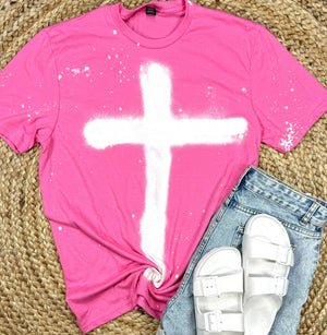 **PREORDER** Graffiti Heart Cross Tee