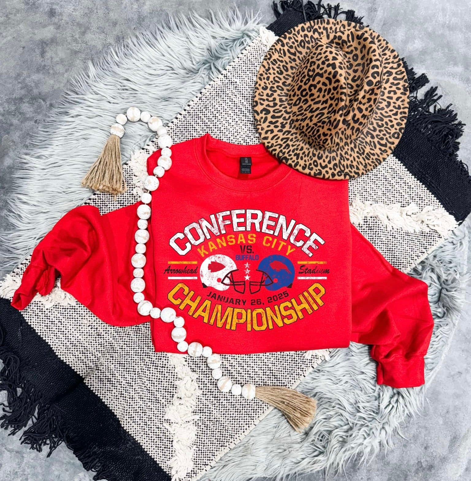 Conference Championship Red Sweatshirt