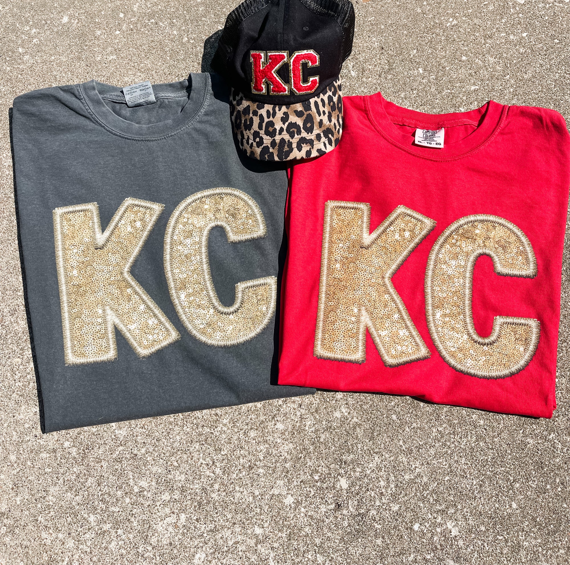 Gold KC Comfort Colors Tee