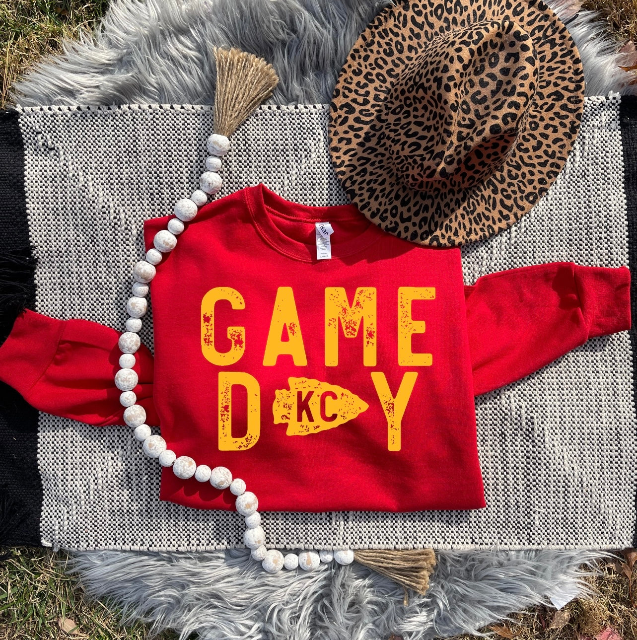 Game Day KC Arrowhead Red Sweatshirt