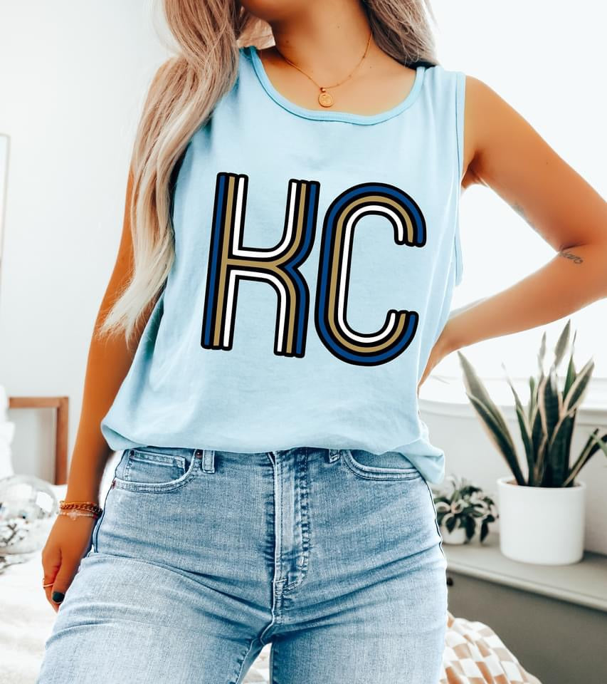 Retro KC Chambray Tank Top