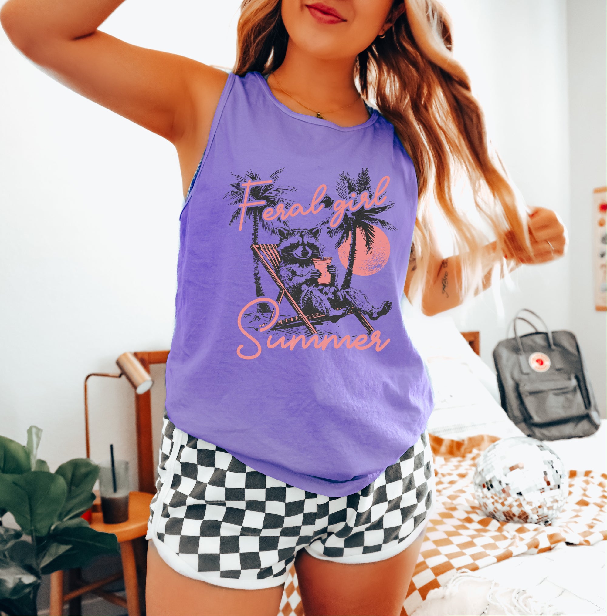 Feral Girl Summer Violet Option