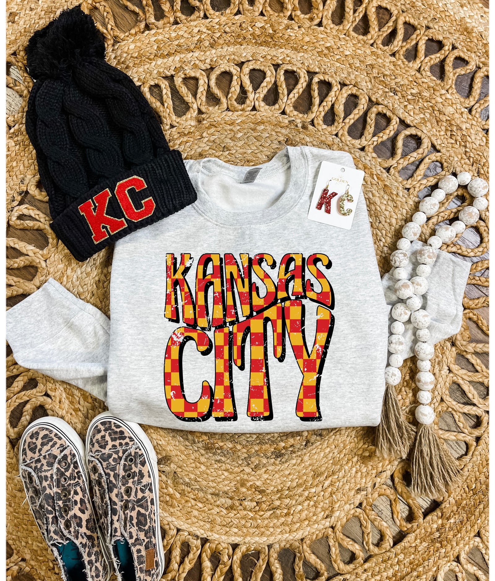 Kansas City Sweatshirt Women KC Sweatshirts Cute Kansas City 