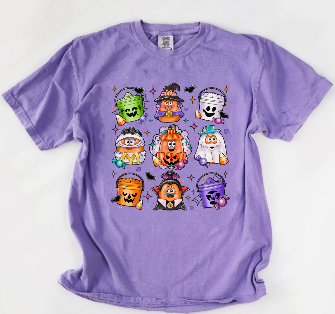 Halloween Nugs Violet Tee