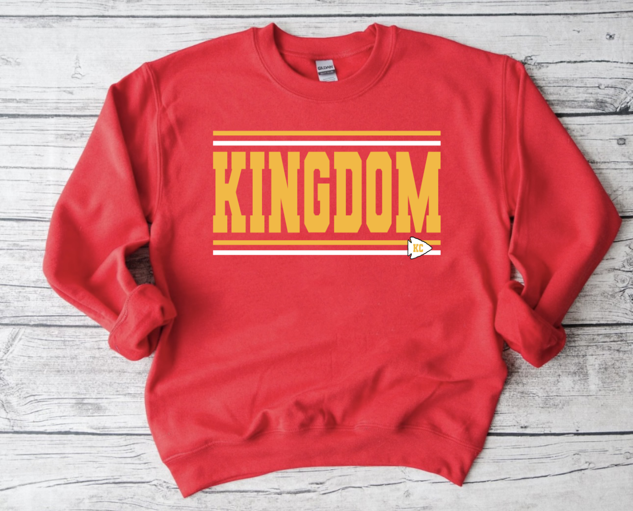 Striped Kingdom Red Sweatshirt