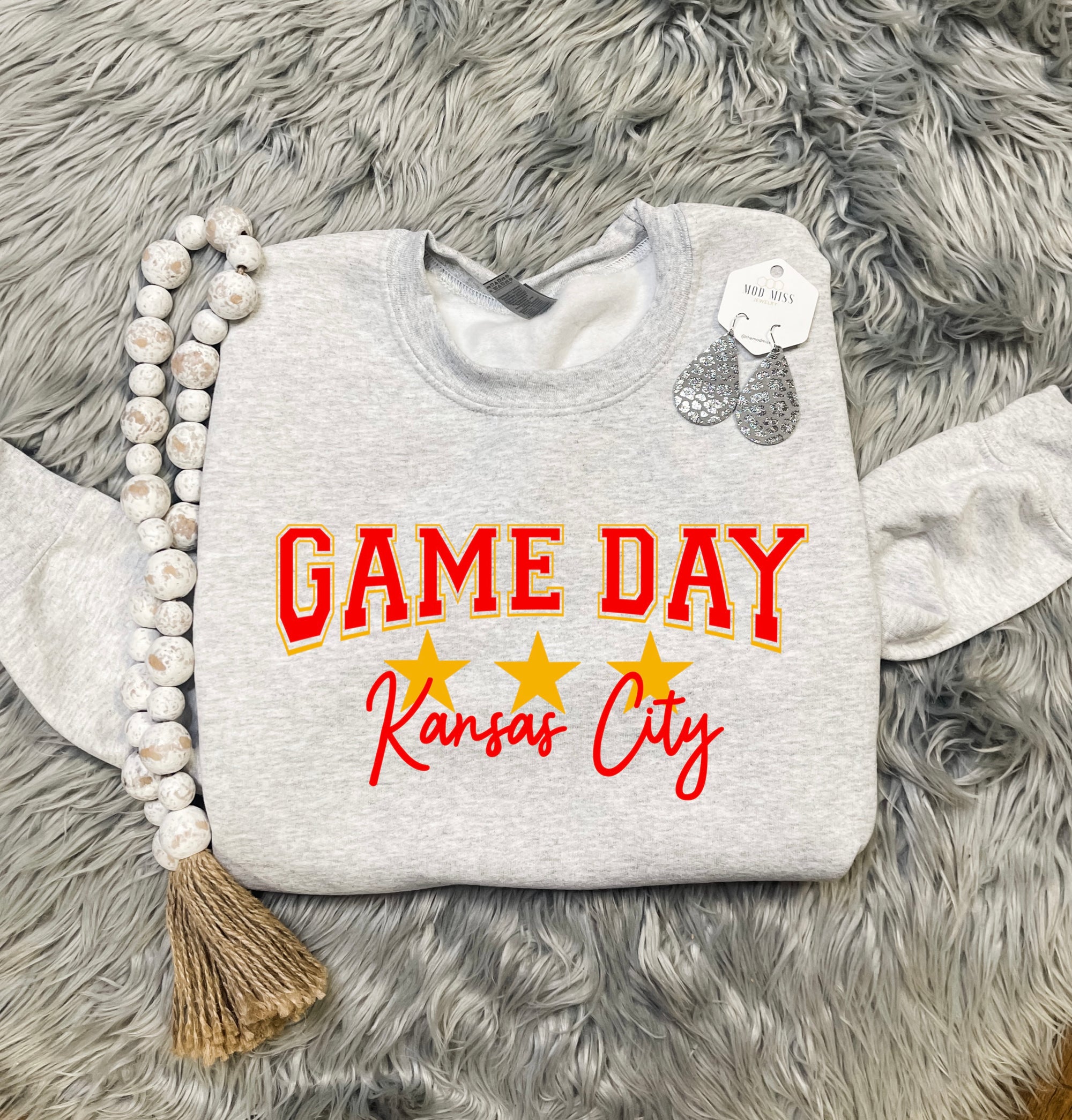 Game Day Kansas City Stars Ash Sweatshirt