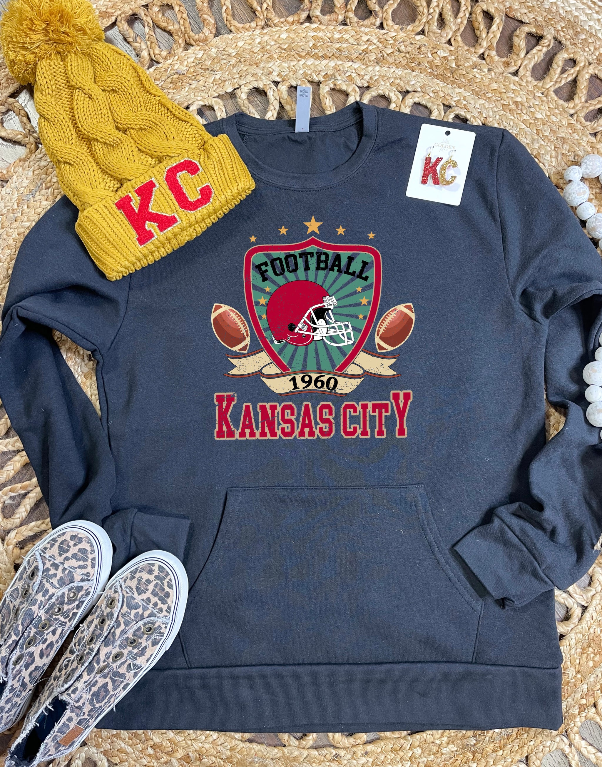 Shop Chiefs Vintage Sweatshirt