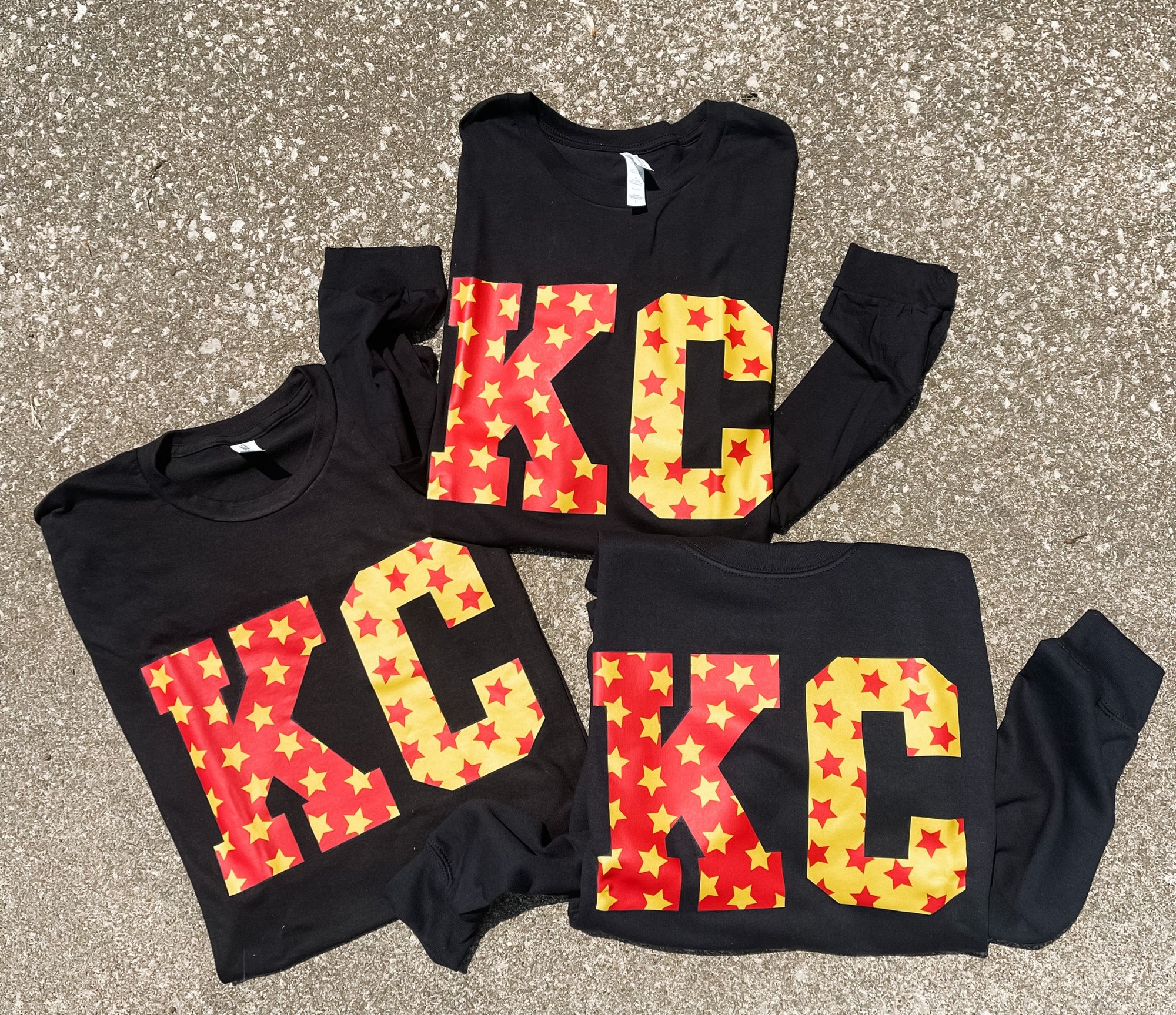 Red & Gold KC Stars Black Option