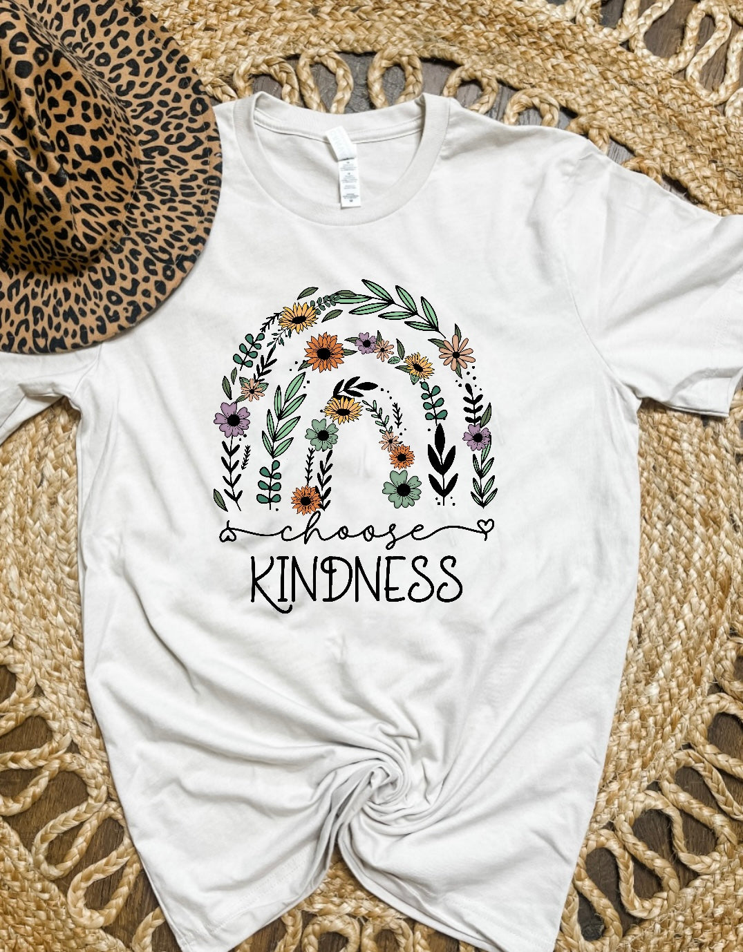 Choose Kindness Heather Dust Tee