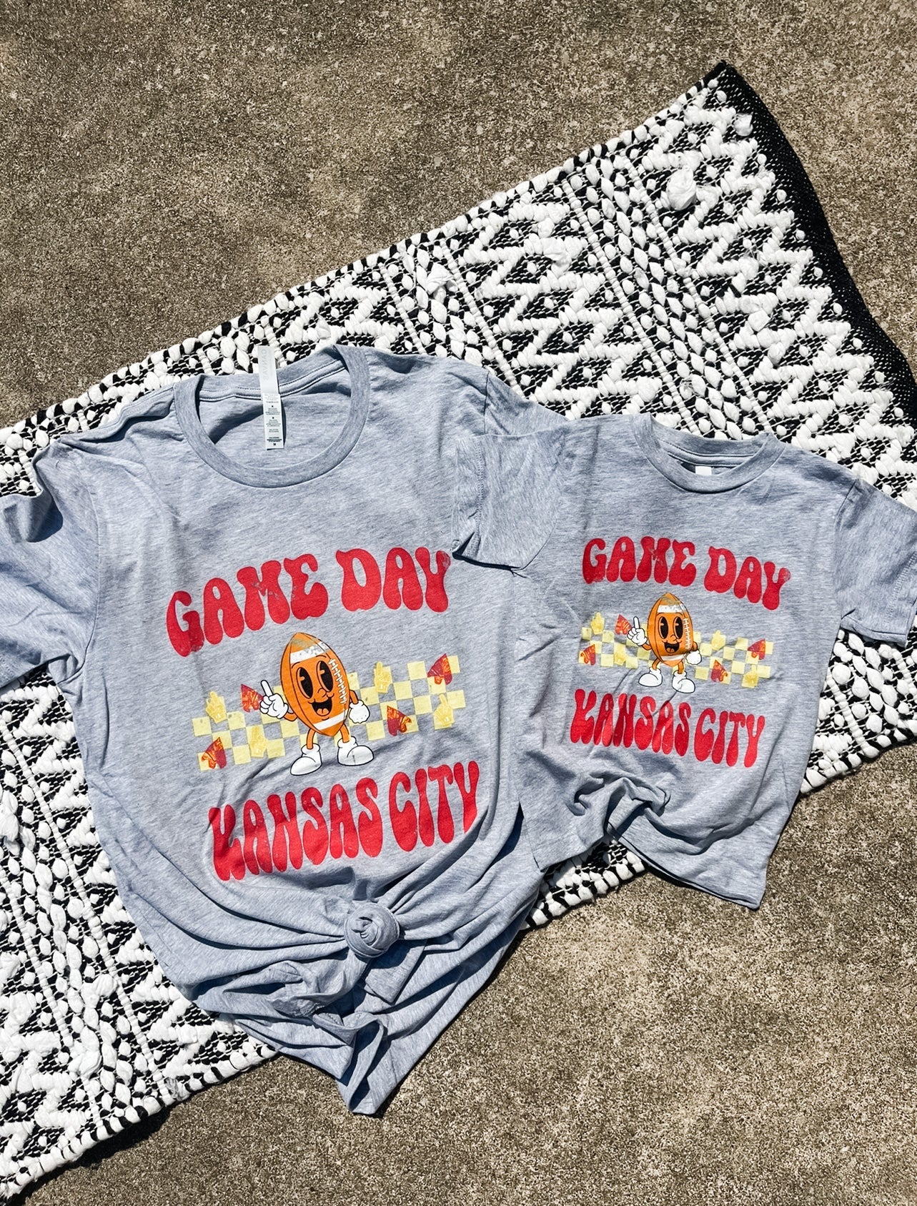 Game Day Kansas City Heather Grey Tee