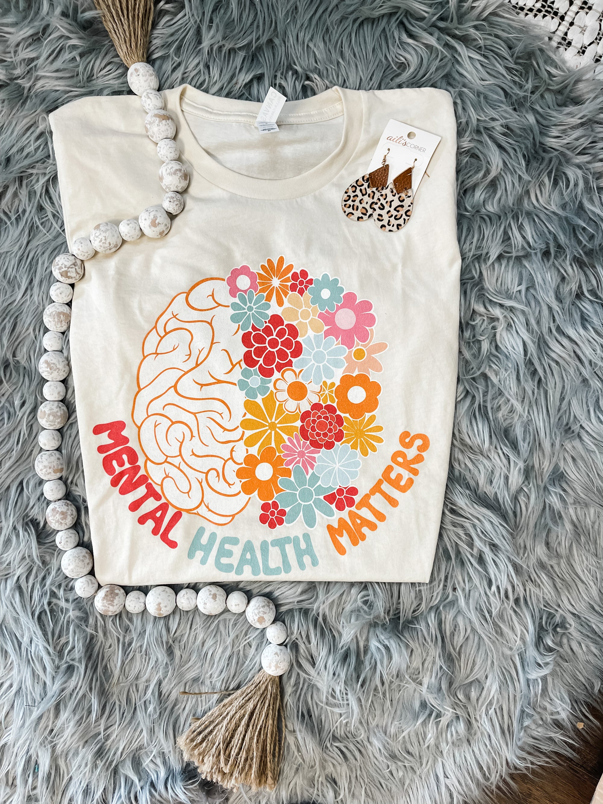 Mental Health Matters Natural Tee